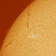 Illustration for article titled A Sunspot Twice The Size Of Earth
